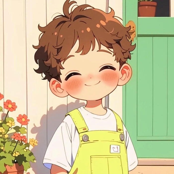 Hình chibi bé trai dễ mến