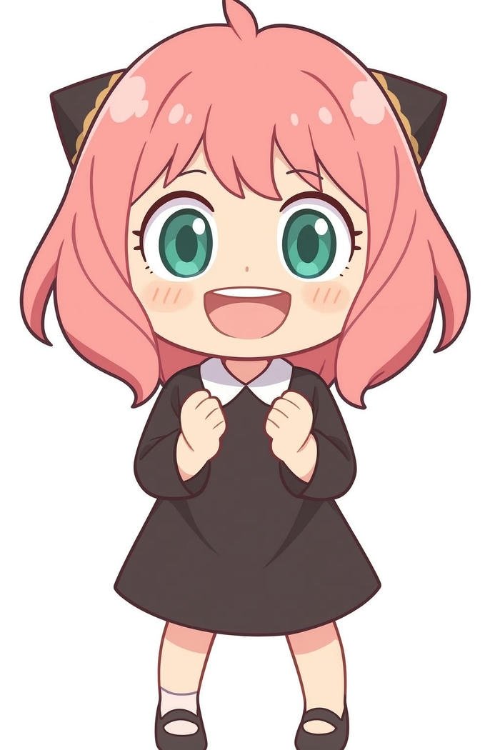 Hình chibi phong cách anime đáng yêu