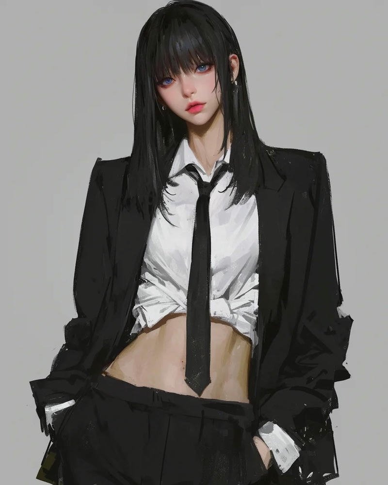 ảnh anime girl lạnh lùng cá tính anime style