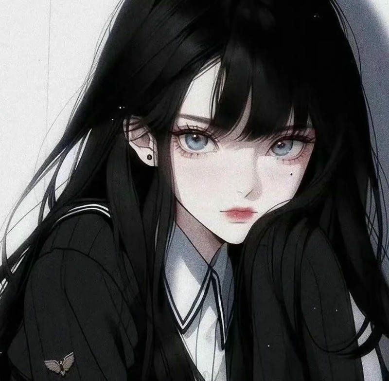 ảnh anime girl lạnh lùng cá tính cute