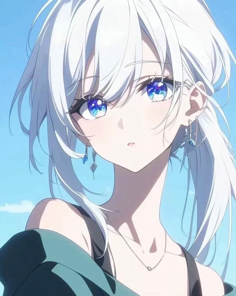 ảnh anime girl lạnh lùng cá tính nhẹ nhàng