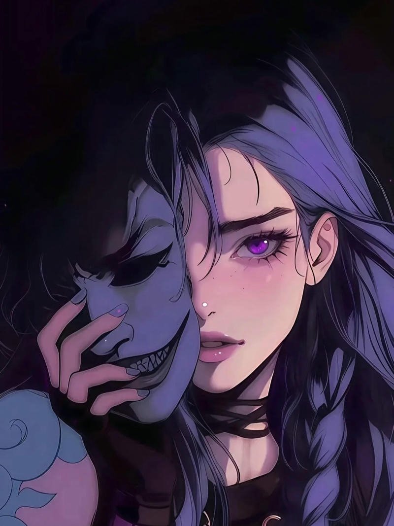 ảnh anime girl lạnh lùng cá tính nổi bật