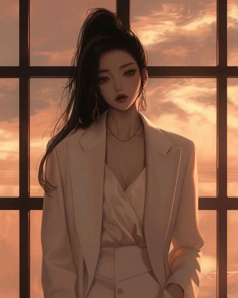 ảnh anime girl lạnh lùng cá tính