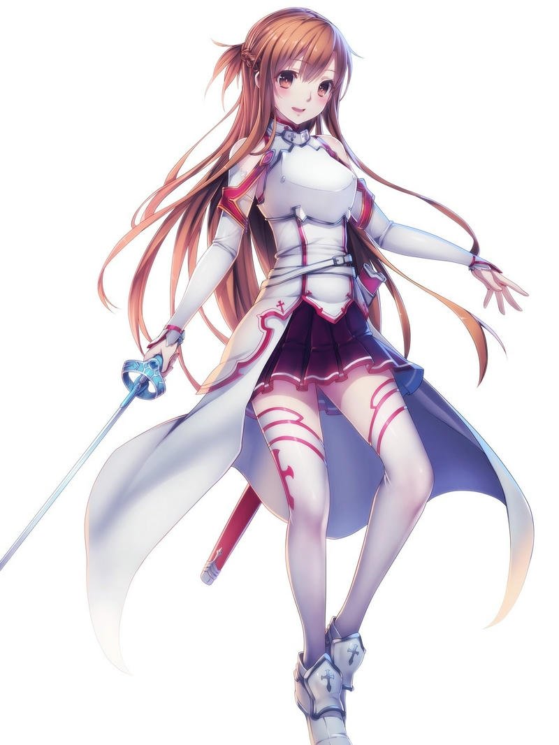 ảnh anime nữ cầm kiếm ngầu