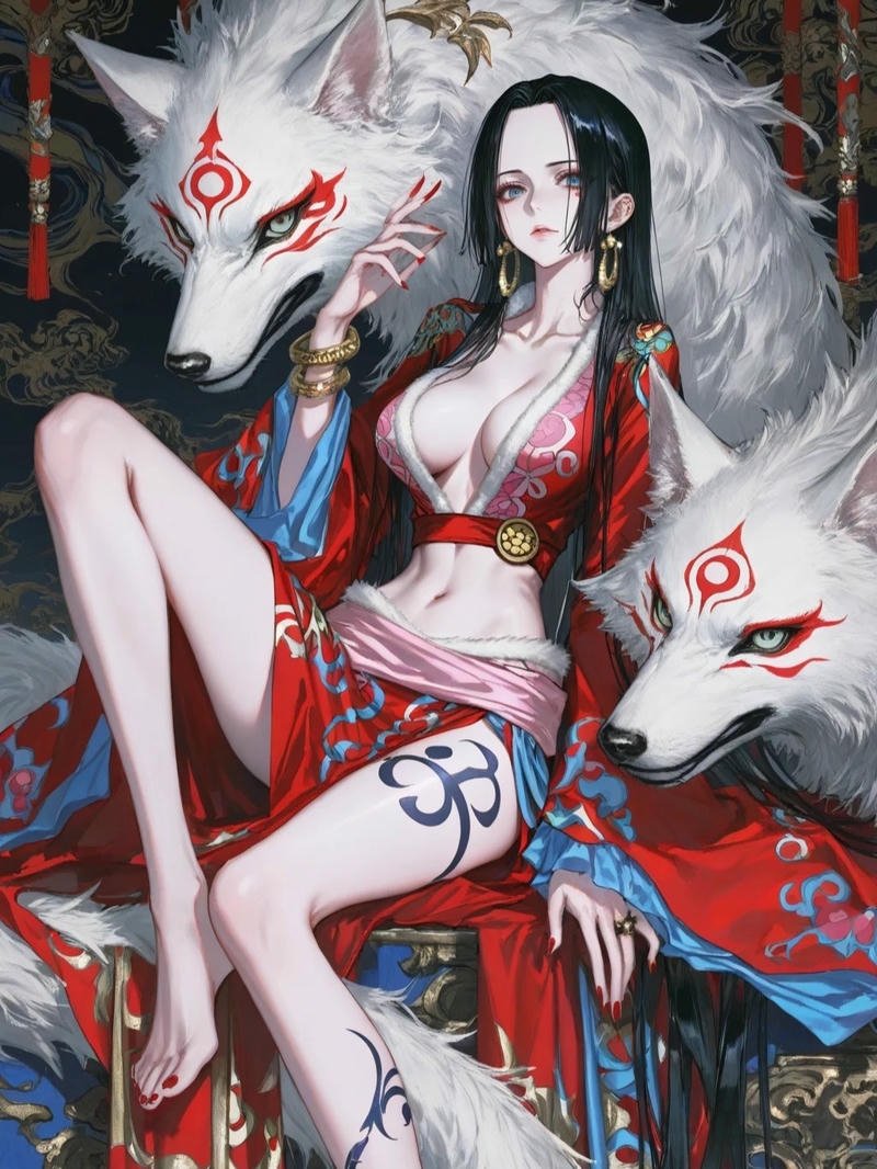 ảnh anime nữ cổ trang ngầu