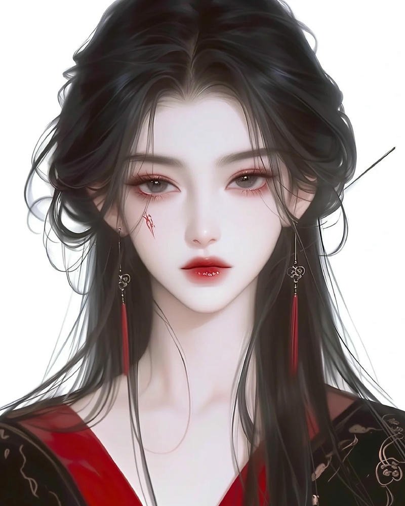 ảnh anime nữ cổ trang nhẹ nhàng