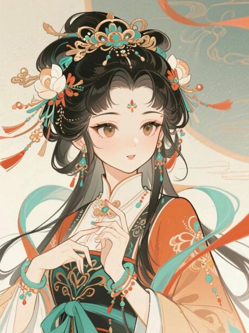 ảnh anime nữ cổ trang tinh tế