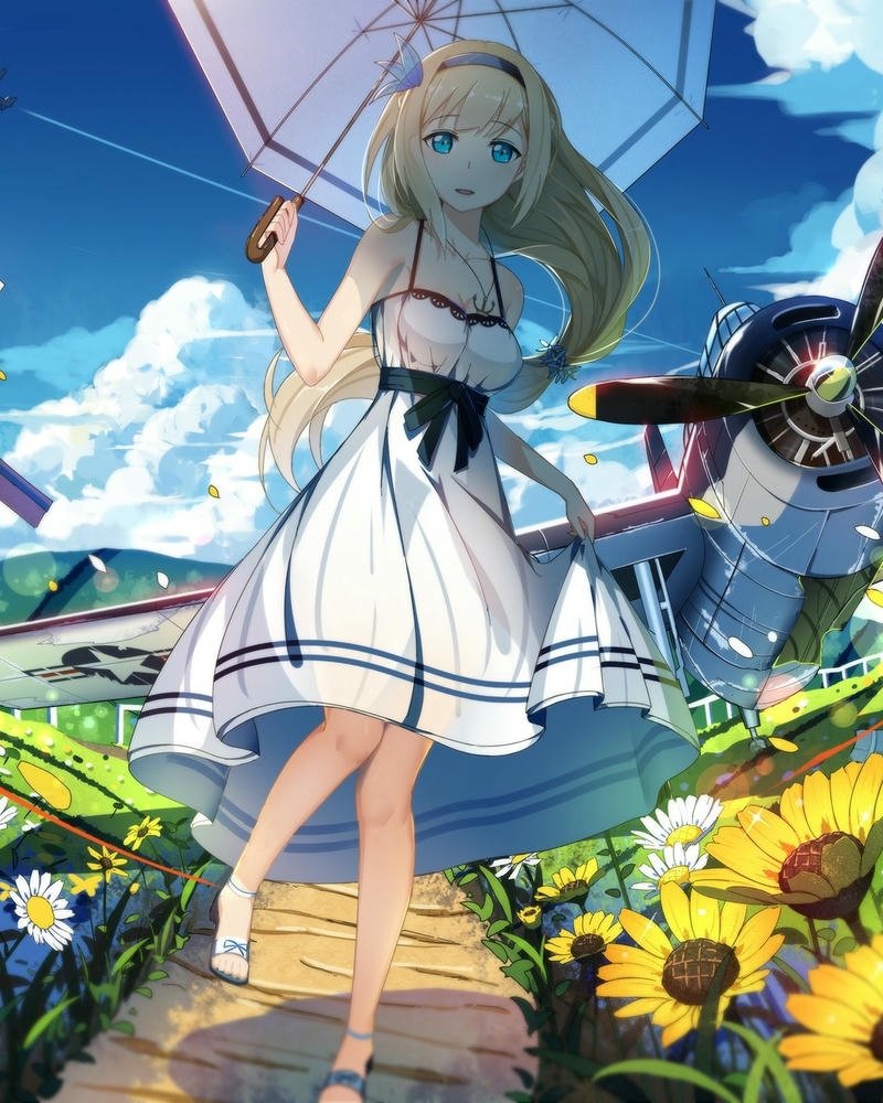 ảnh anime tóc vàng cool