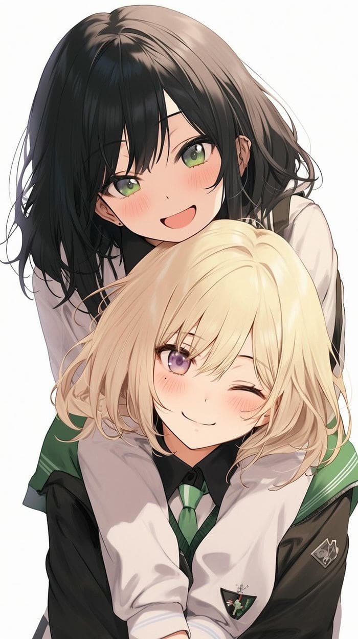 ảnh avatar bạn thân hai người