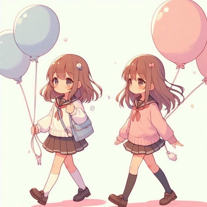 ảnh avatar đôi bạn thân vui vẻ