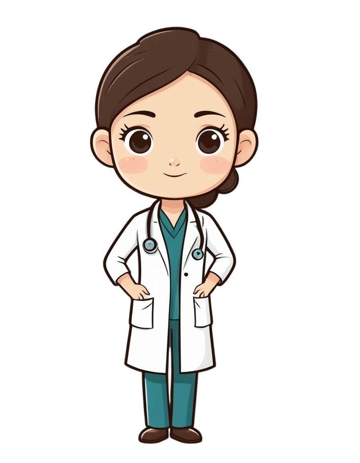 ảnh bác sĩ chibi hình ảnh chăm sóc
