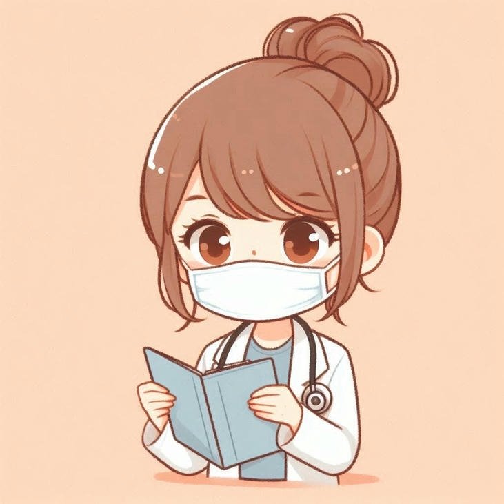 ảnh bác sĩ chibi hình tượng y khoa