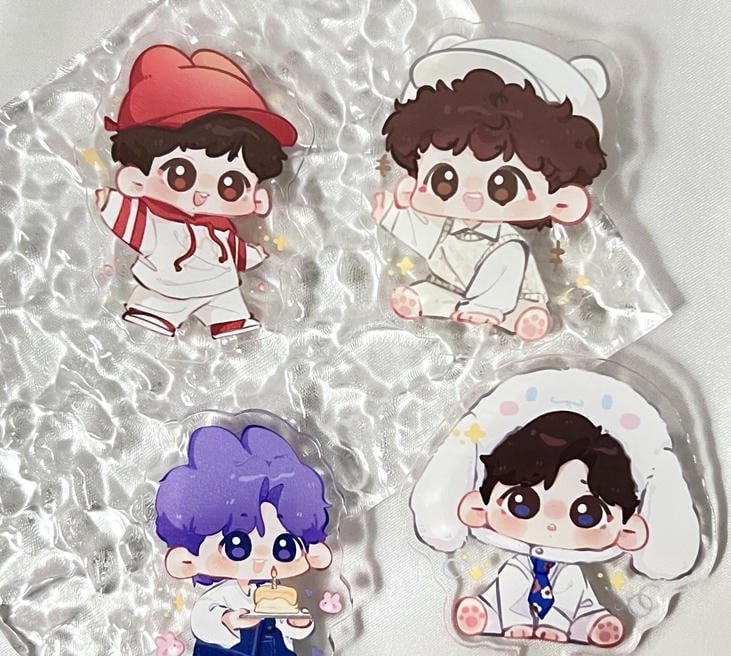 ảnh bts chibi minh họa hoạt hình