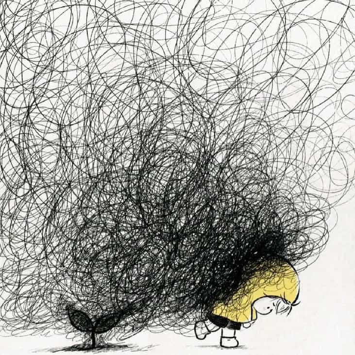 ảnh chibi buồn cực tĩnh lặng