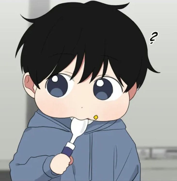 ảnh chibi buồn hình tượng trầm lắng