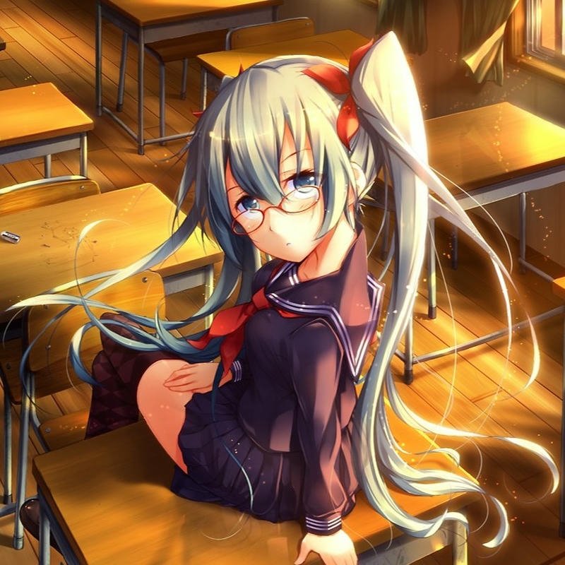 ảnh ngầu hình ảnh anime đeo kính