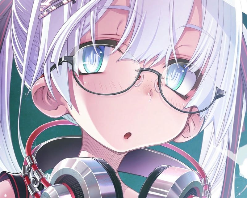 ảnh nghệ thuật đẹp ảnh anime đeo kính