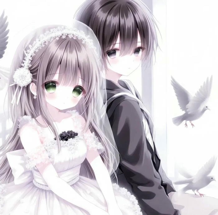 ảnh nổi bật avatar đôi anime ngầu hút mắt