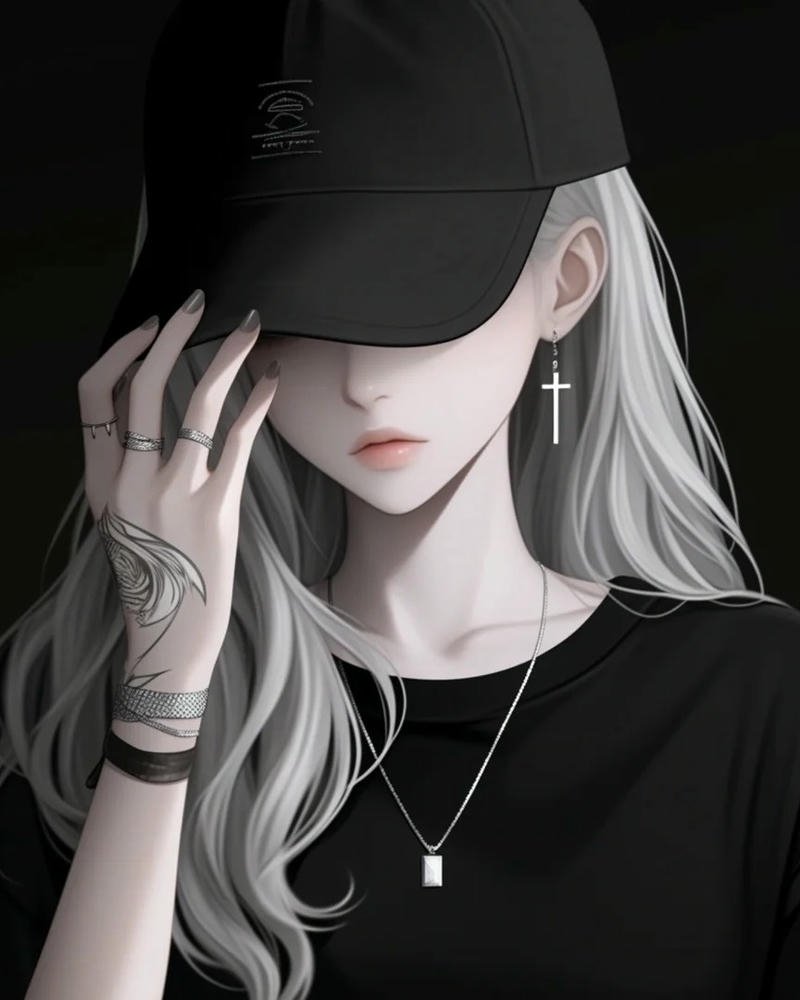 anime girl lạnh lùng cá tính fantasy