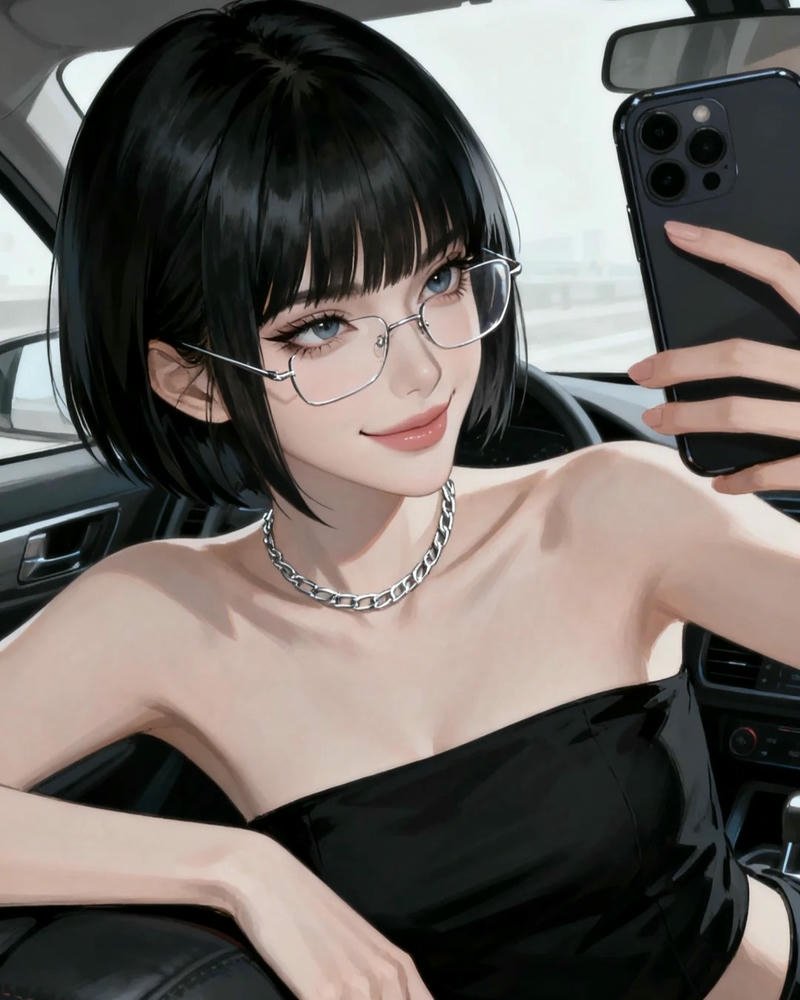 anime girl lạnh lùng cá tính sexy cute