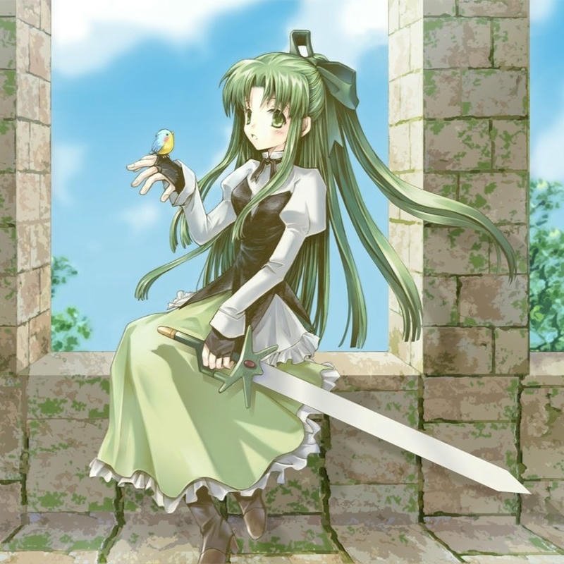 anime nữ cầm kiếm đẹp