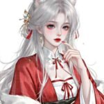 anime nữ cổ trang ấn tượng