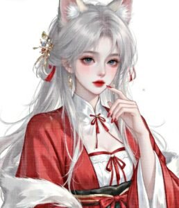 anime nữ cổ trang ấn tượng