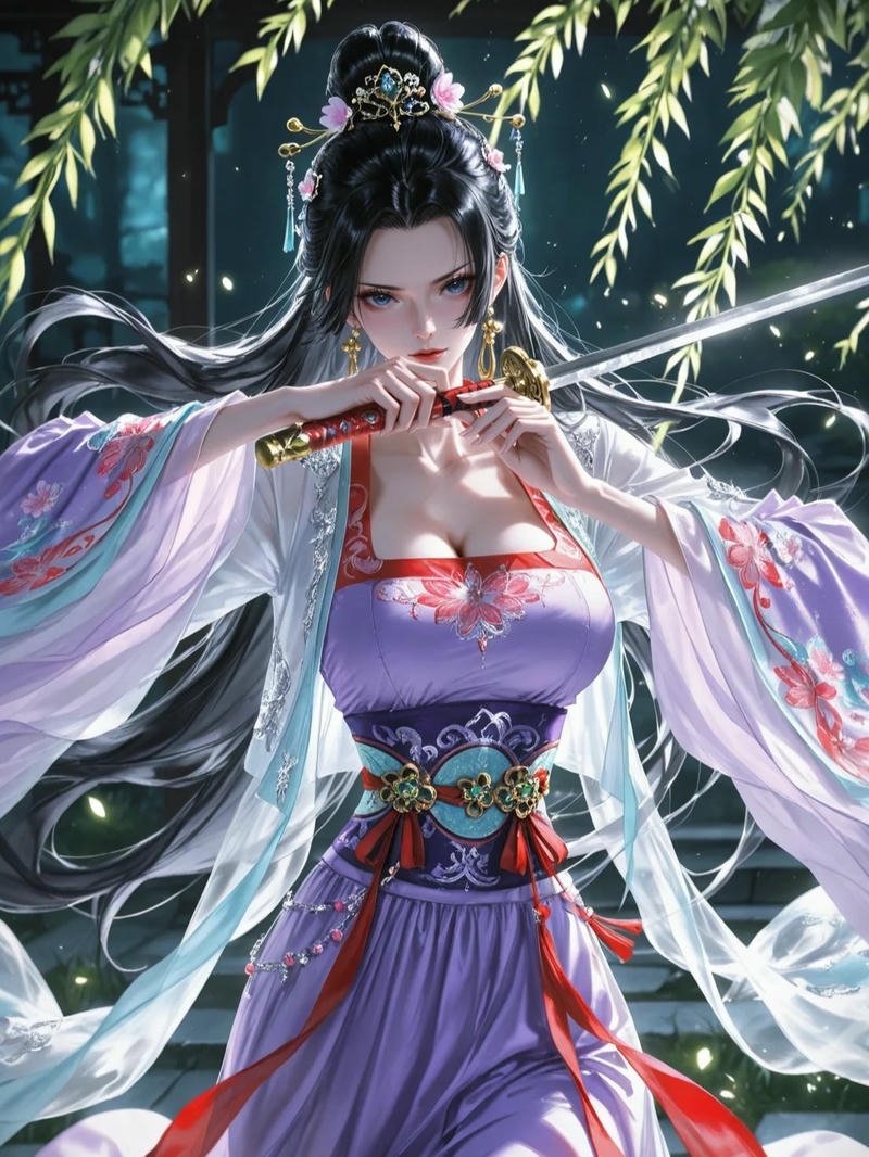 anime nữ cổ trang trang phục đẹp