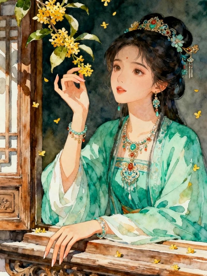 anime nữ cổ trang tuyệt đẹp