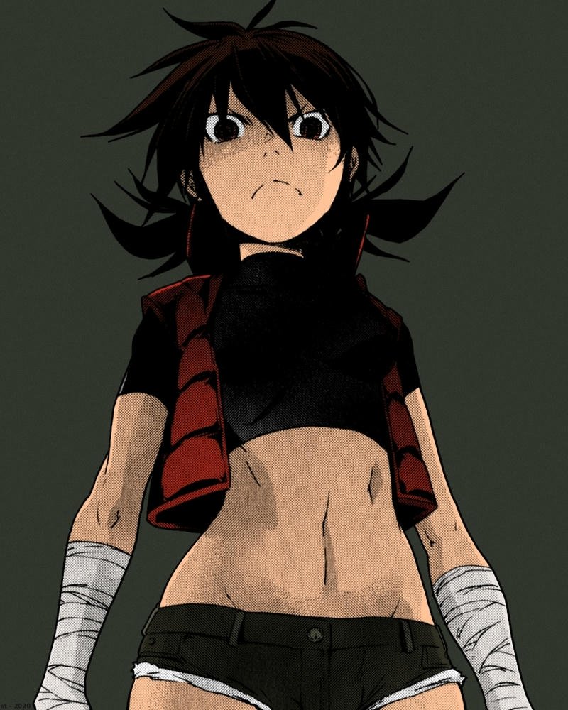 anime nữ tóc ngắn đẹp mắt