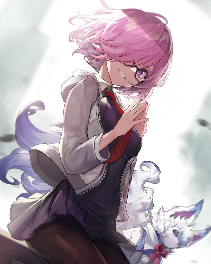 anime nữ tóc ngắn high quality