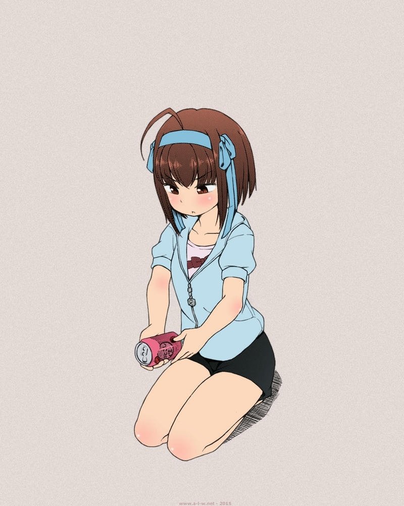 anime nữ tóc ngắn phong cách