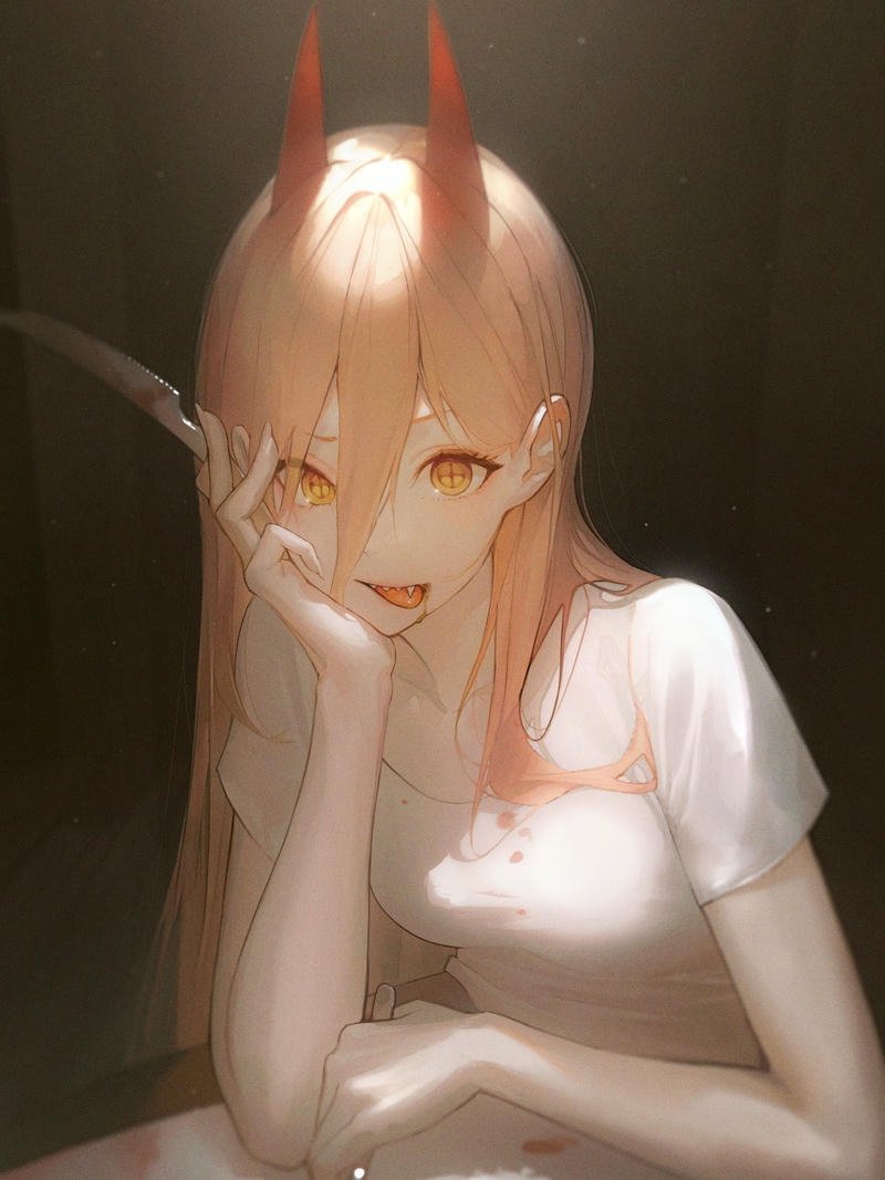 anime tóc vàng thời trang