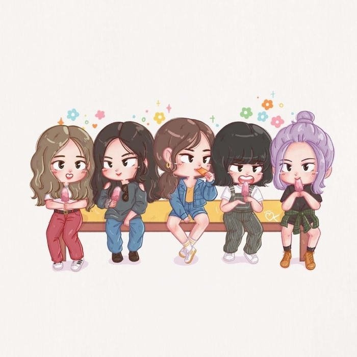 avatar 5 người phong cách đáng yêu