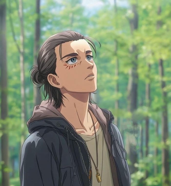 avatar anime eren lạnh lùng ngầu