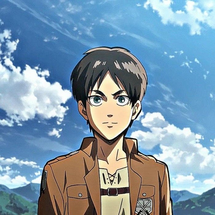 avatar eren anime đẹp đơn giản