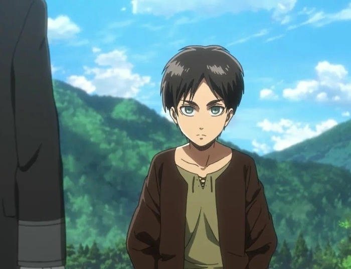 avatar eren anime đẹp tối giản