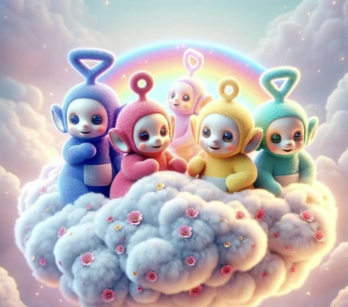 avatar nhóm 5 người phong cách dễ thương