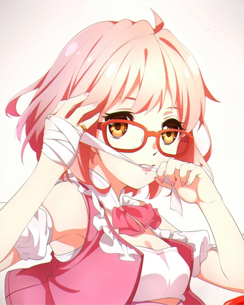 hình ảnh anime đeo kính thần thái