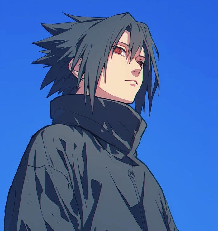 hình ảnh avatar sasuke ánh mắt buồn