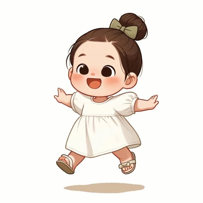 hình ảnh bé chibi dễ mến