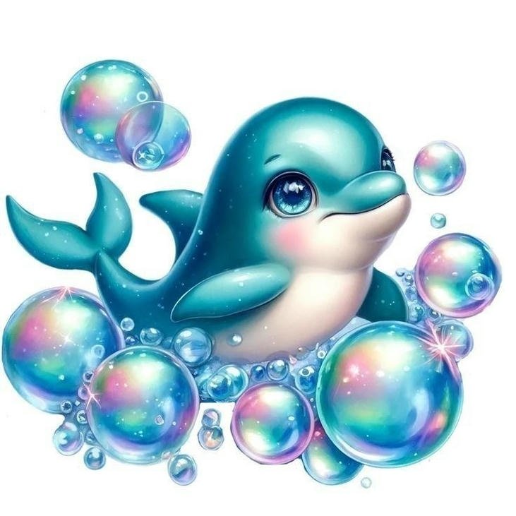 hình ảnh cá chibi cảm giác nhẹ nhàng