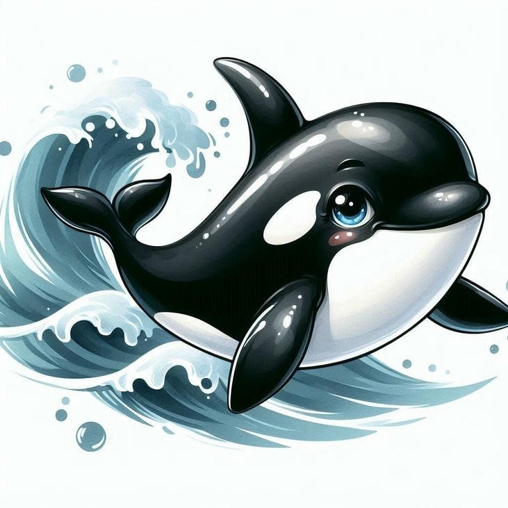 hình ảnh cá chibi hình ảnh hoạt hình