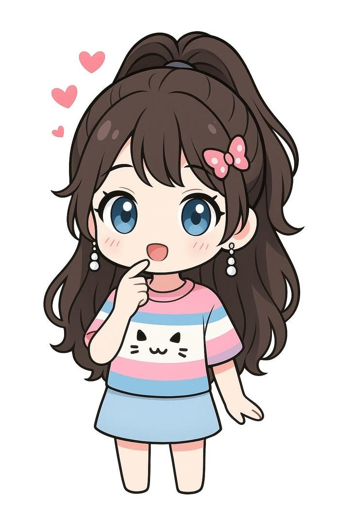 hình ảnh chibi biểu cảm đáng yêu