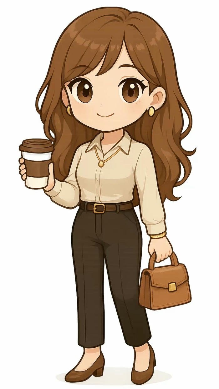 hình ảnh cô giáo chibi dịu dàng