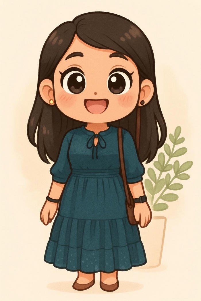 hình ảnh cô giáo chibi tinh tế