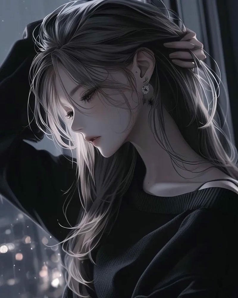 hình anime girl lạnh lùng cá tính cá tính