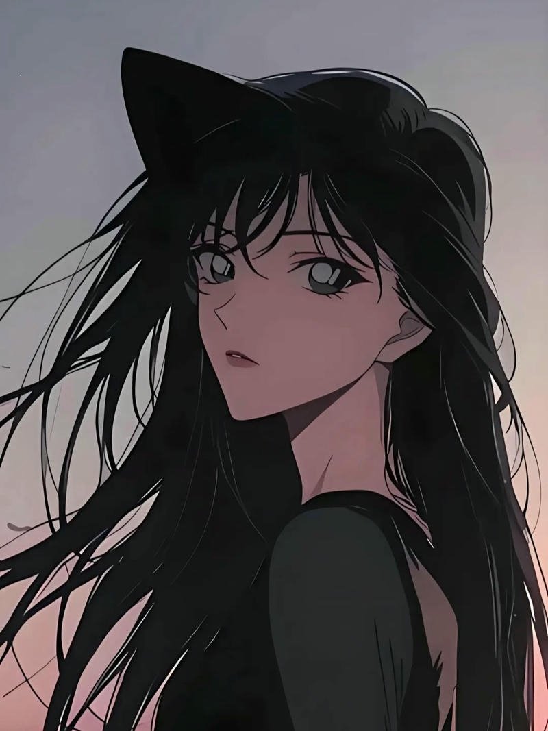 hình anime girl lạnh lùng cá tính ngầu