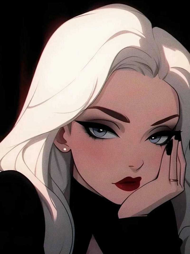 hình anime girl lạnh lùng cá tính nổi bật ngắn