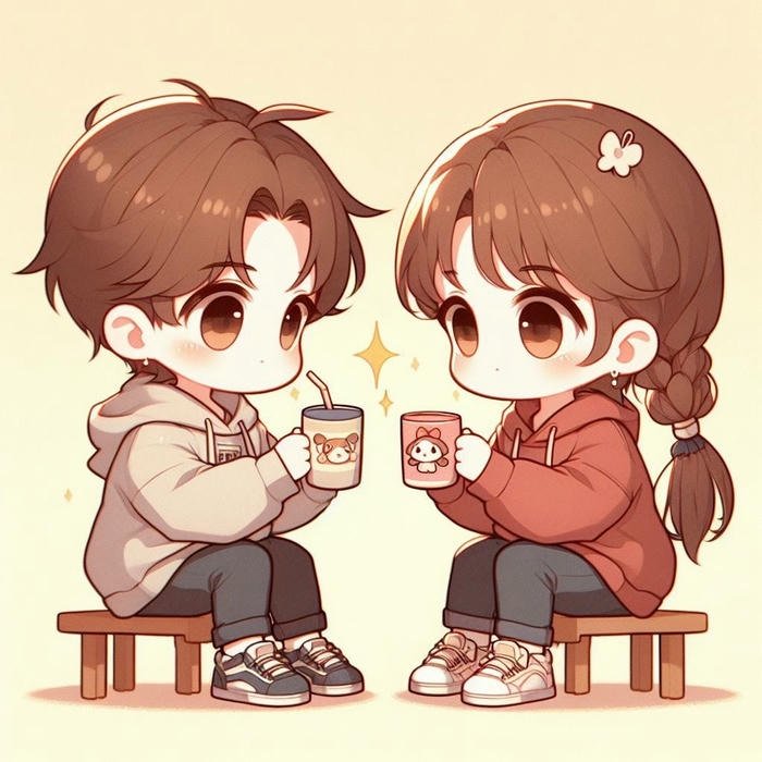 hình avatar bạn thân giản dị xinh xắn